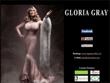 Tablet Screenshot of gloriagray.com